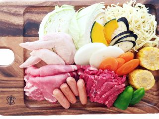 BBQセット (写真は2人前)