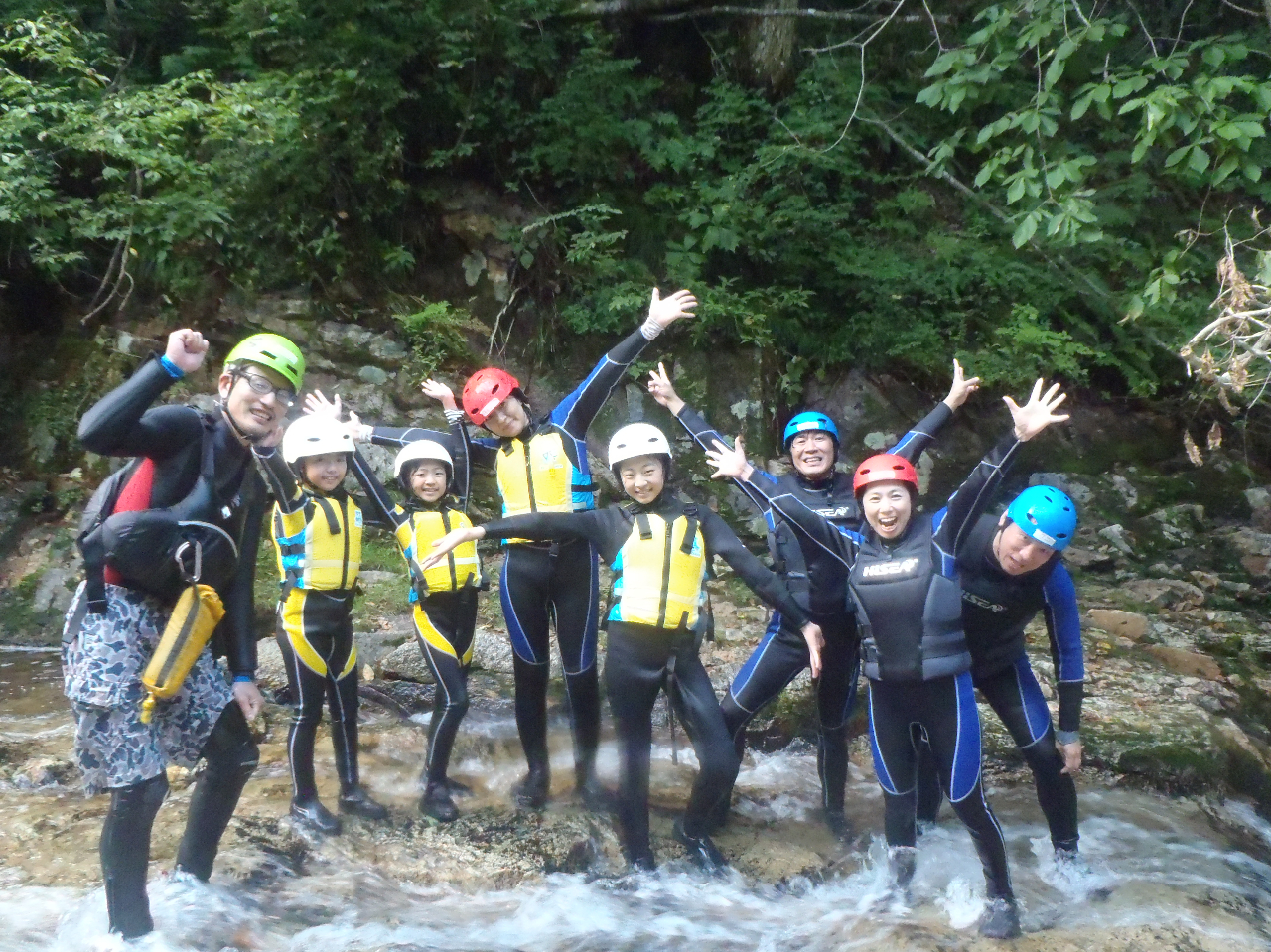 【わくわく体験!飛騨高山対象】シャワークライミング / キャニオニング / トレ...