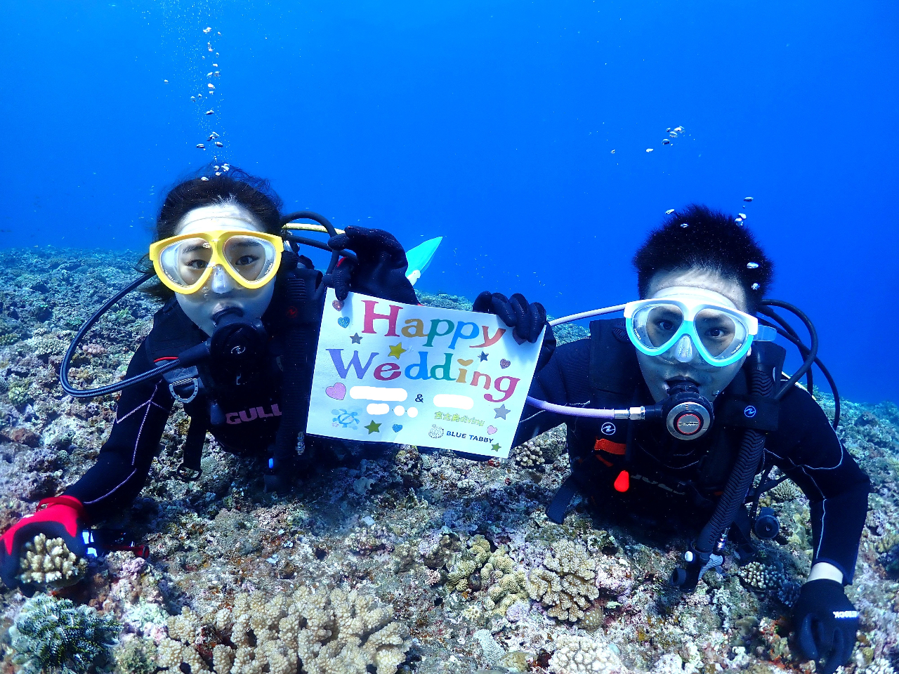専属ガイドでご案内】水中写真プレゼント【宮古島ボート体験ダイビング