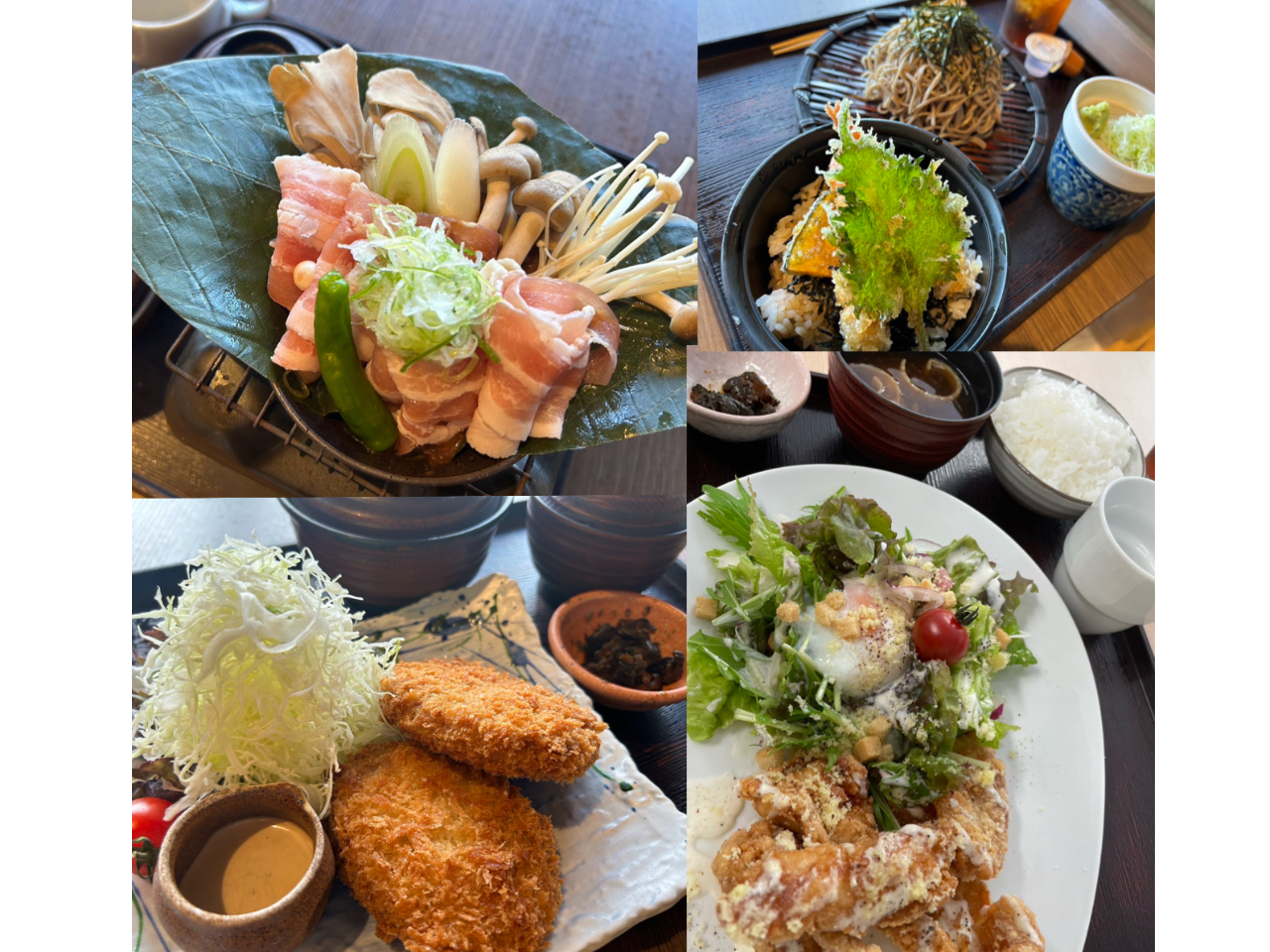 バーデンパークSOGIレストランお食事一例