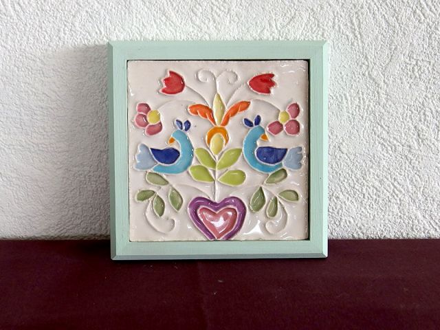 他の体験作品 【クエンカタイル】 色を乗せていくタイプ