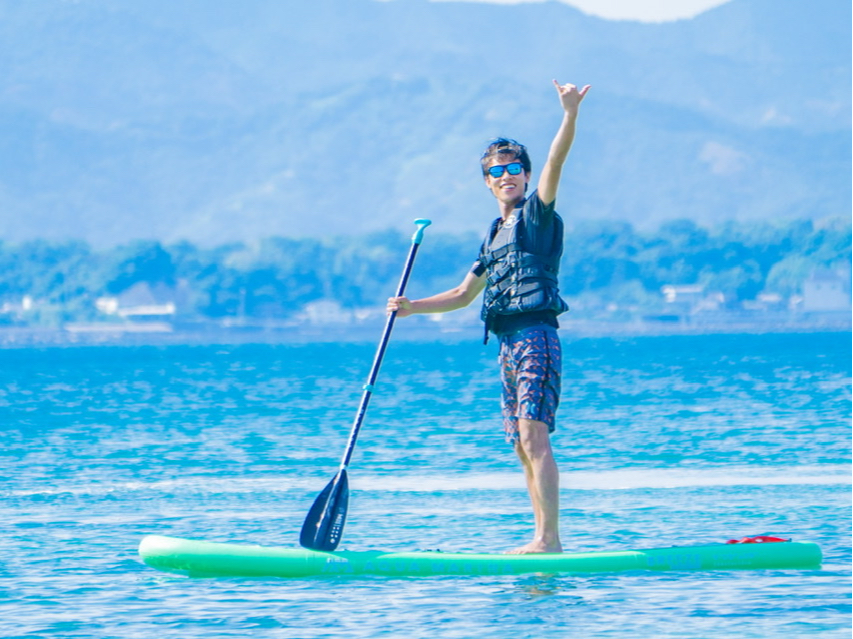 SUP ソフトボード、 9`6"　blue/white　パドルセット パドル無料、SUP ソフトボード、 9`6