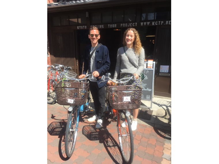 150cmから180cmオーバーの方まで、快適に走れます。カップルで楽しい京都旅を!