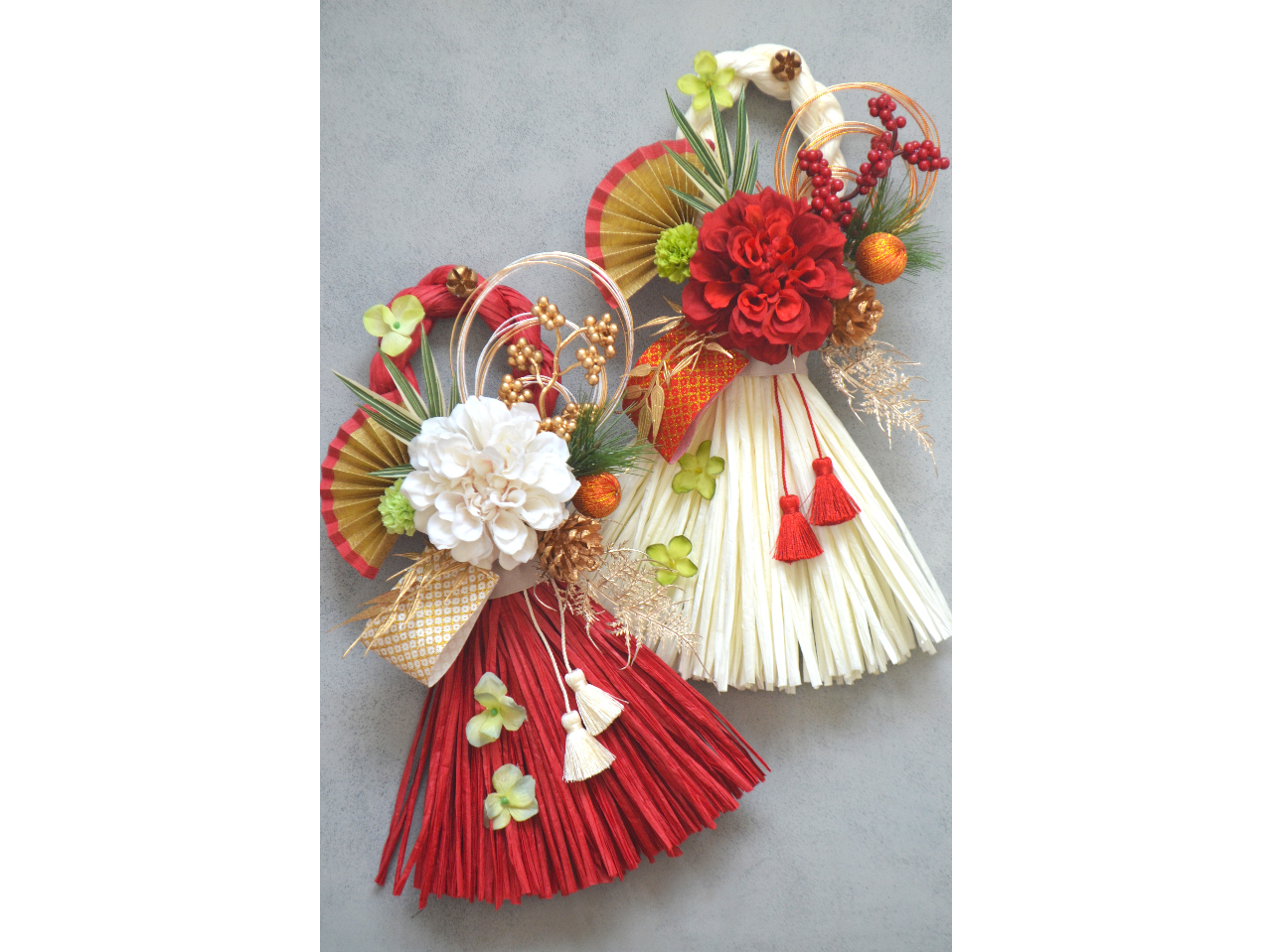 【千葉県・市川市・女性にオススメ♪】ナチュフラの誰もが振り向くお洒落なしめ縄飾り...