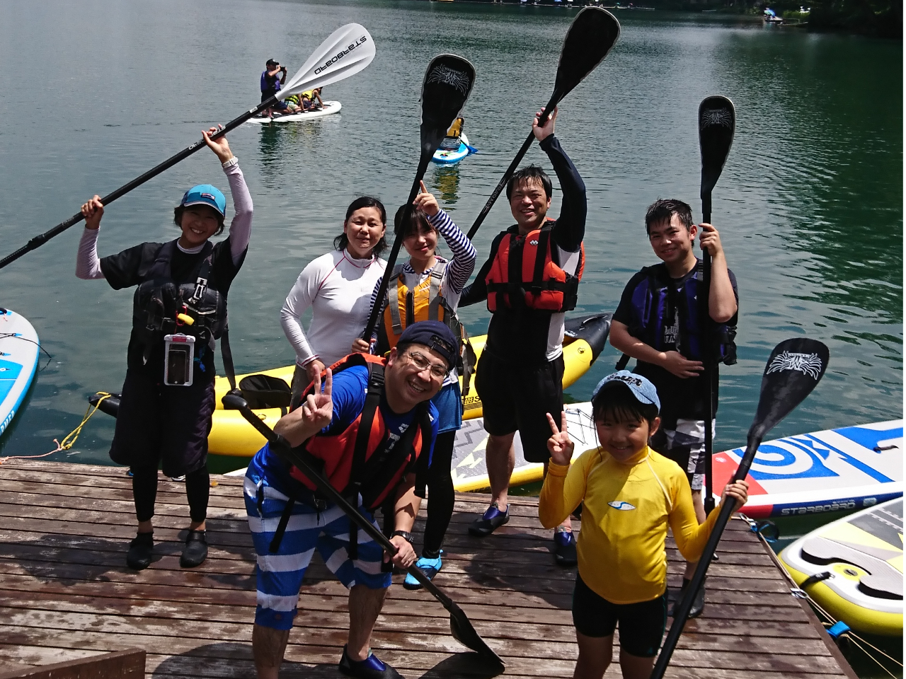 みんなが笑顔になれるSUP体験!