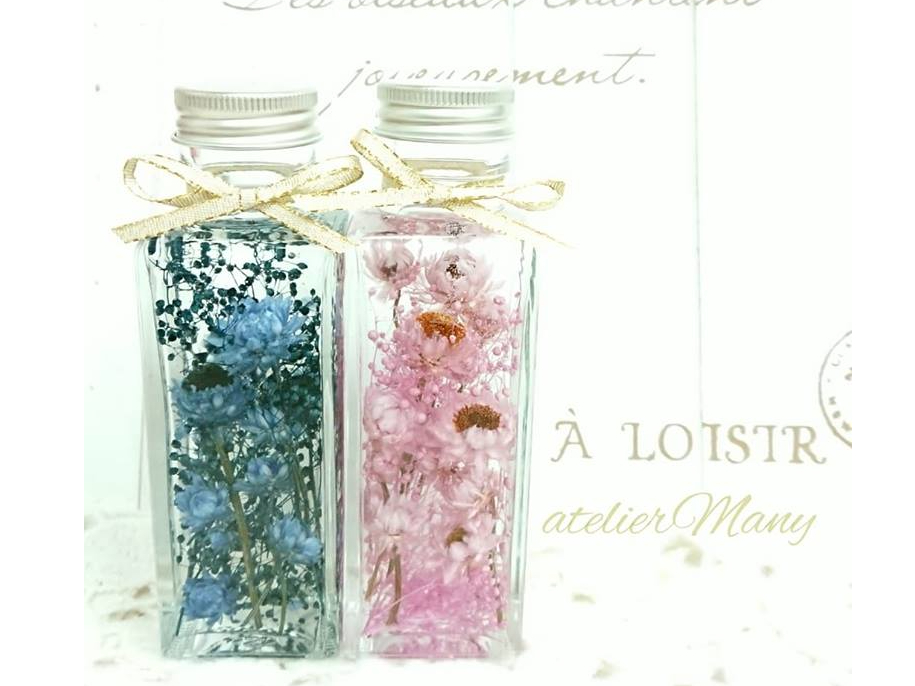 鹿児島市・女性におすすめ♪】お花のオブジェ～ハーバリウム体験