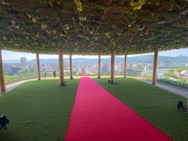 広島の新しいランドマーク・折り鶴タワー