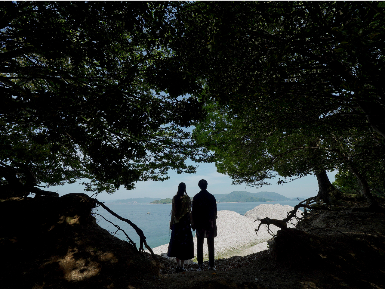 ���z�I�ȃV���G�b�g�ʐ^���B���X�|�b�g�I