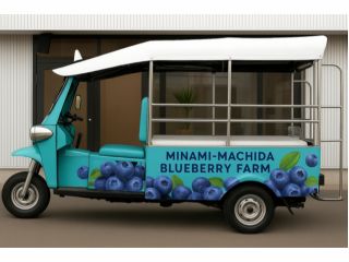 7人乗りのトゥクトゥクで駅までお迎えにあがります。