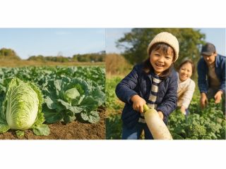 お好きな野菜を3品収穫していただけます。