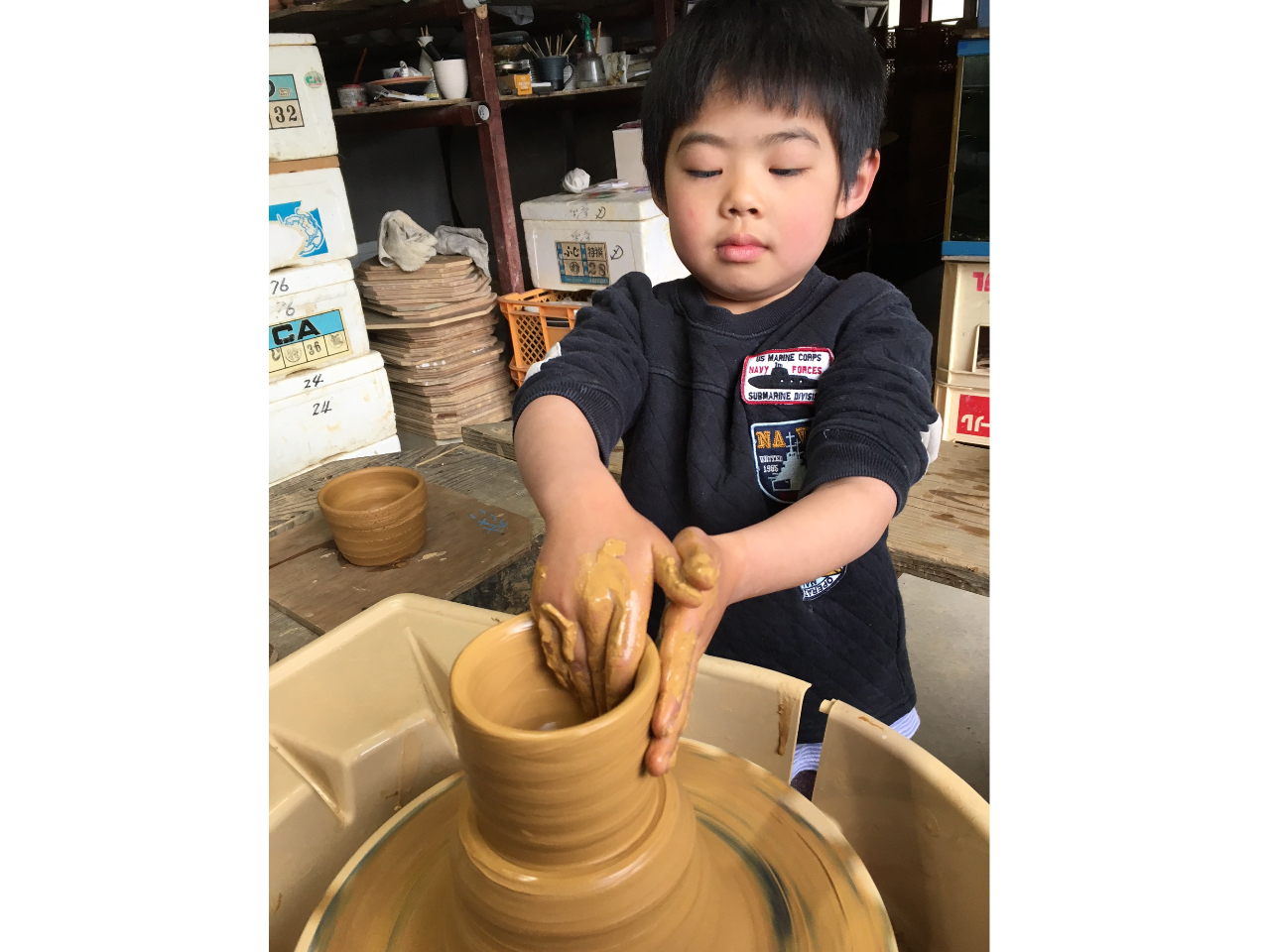 大人の方はもちろん、お子さんでも楽しく体験できます。