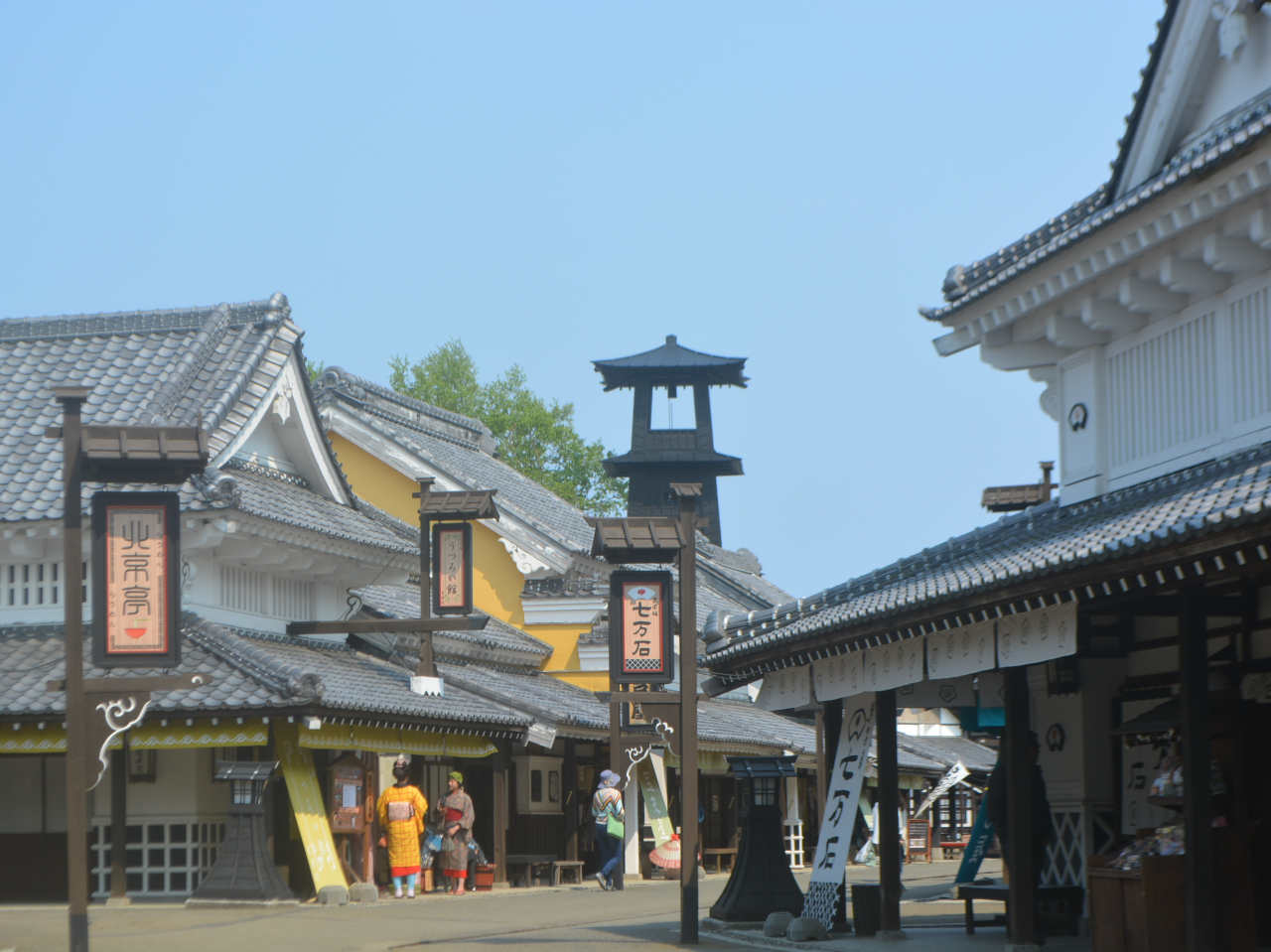 伊達時代村の園内