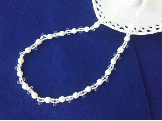 パールのシンプルネックレス♪