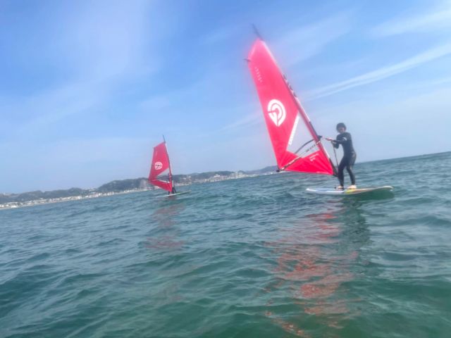 遠浅の海でチャレンジ!