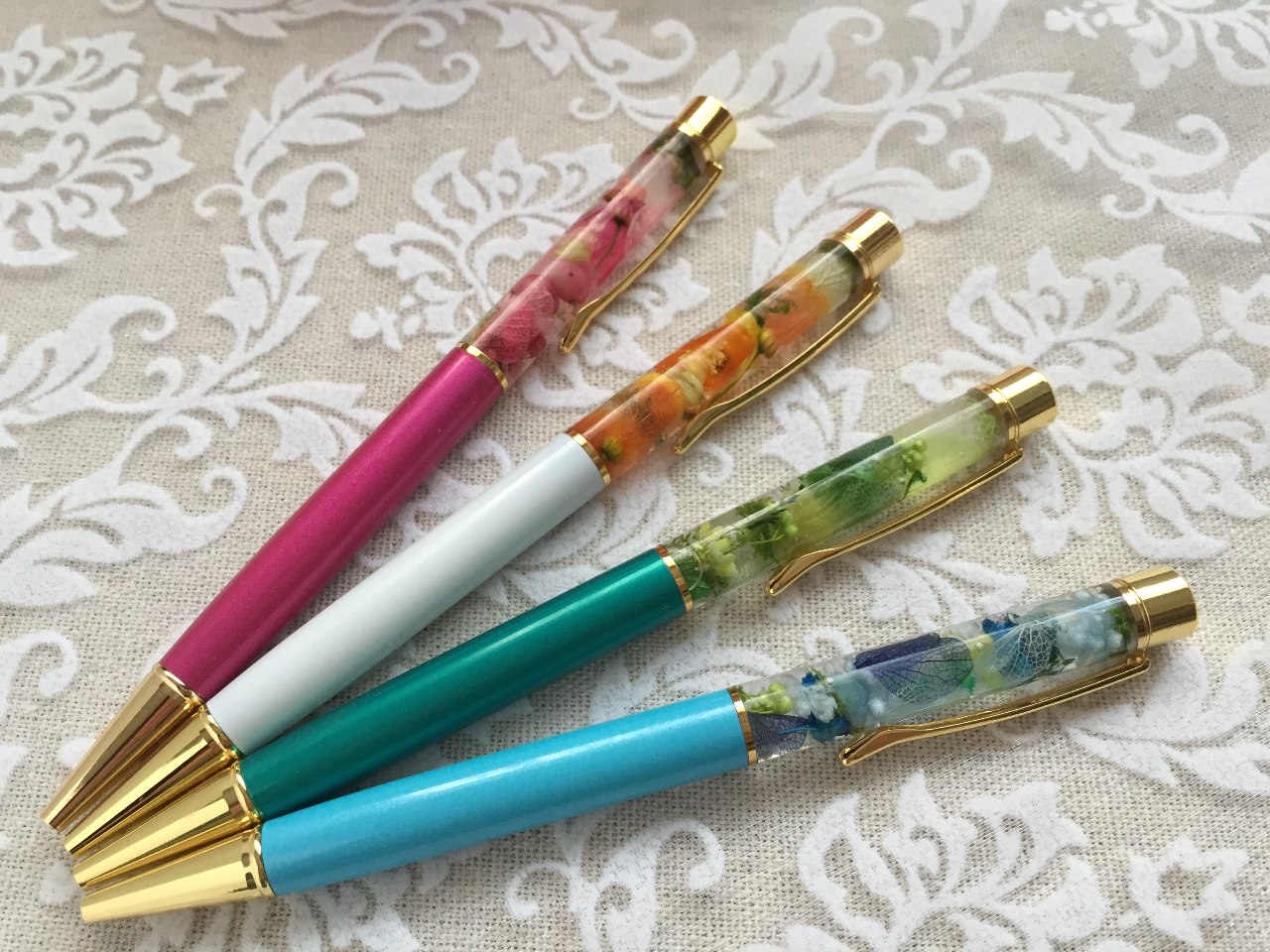 イニシャル入り ハーバリウムボールペン作り Atelier Happy Season じゃらん遊び体験