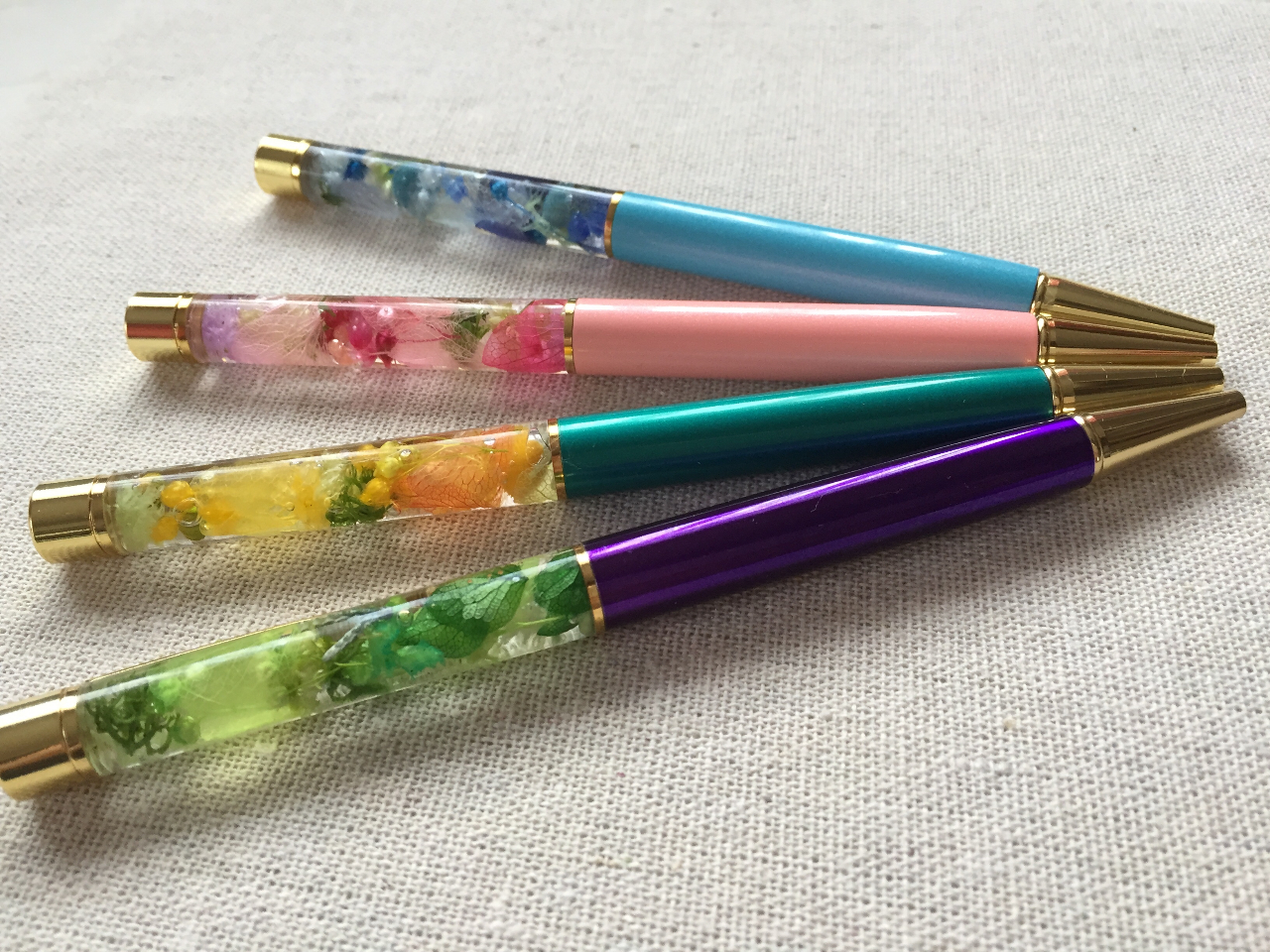 イニシャル入り ハーバリウムボールペン作り Atelier Happy Season じゃらん遊び体験