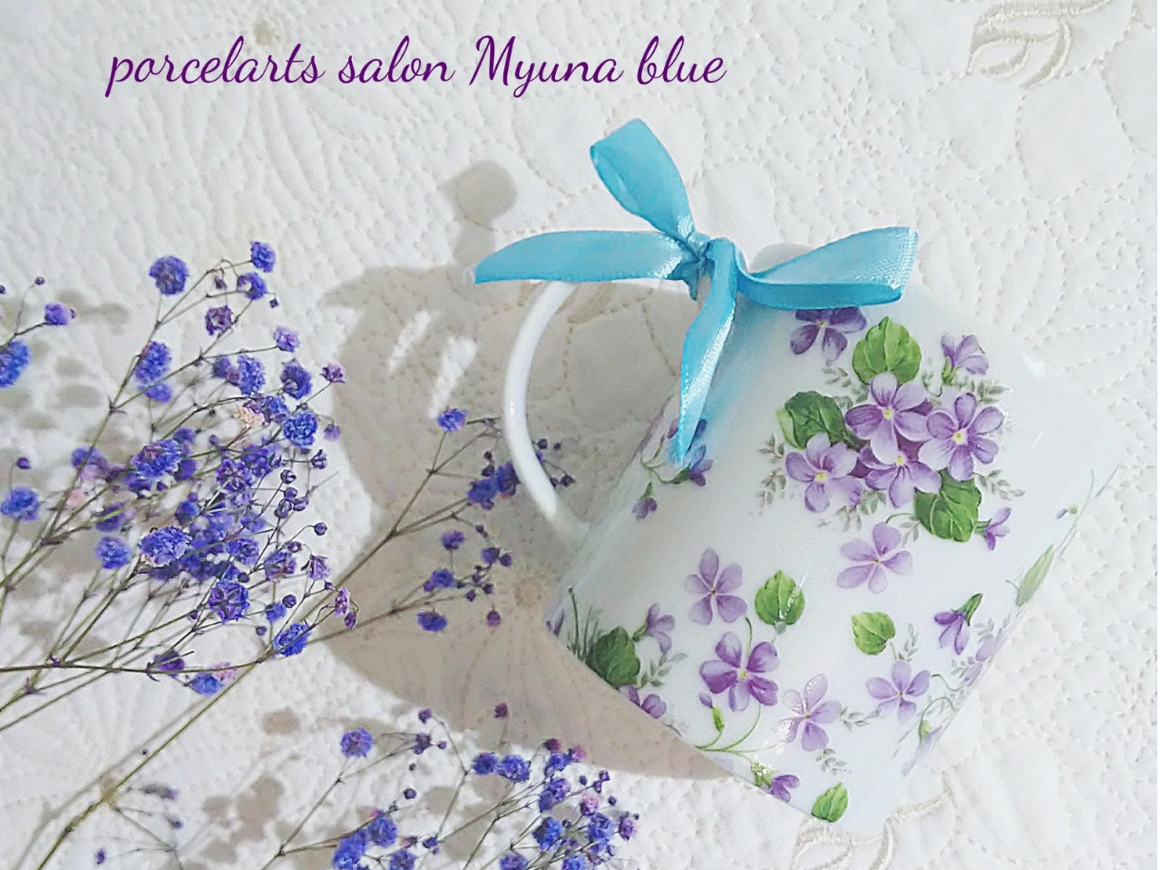 大人の女性へのプレゼントに作成されたマグカップです。