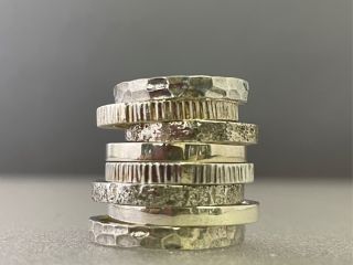 体験コースで作れるリングサンプルです