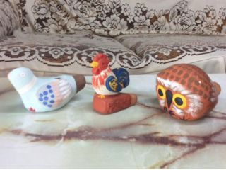 ハト笛とフクロウ笛