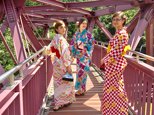 【石川×着物レンタル】山中こまちコース<着付け+まとめ髪>