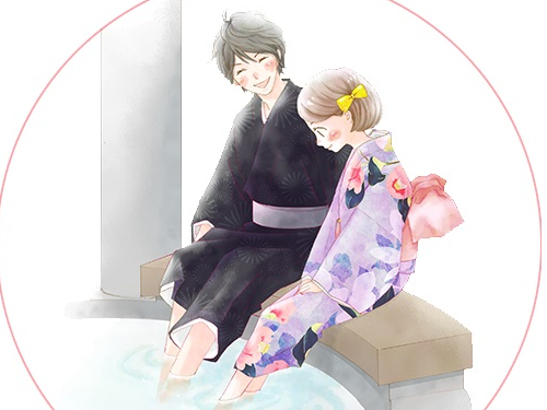 【カップル・石川×着物レンタル】善男善女コース<男女カップル着付け+まとめ髪>