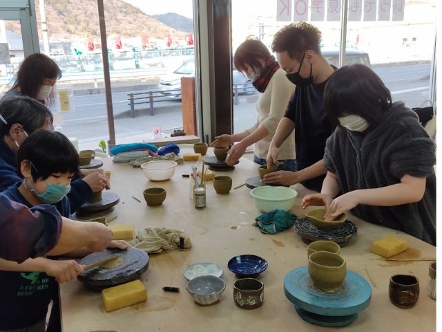 みんな自分の作品に集中!