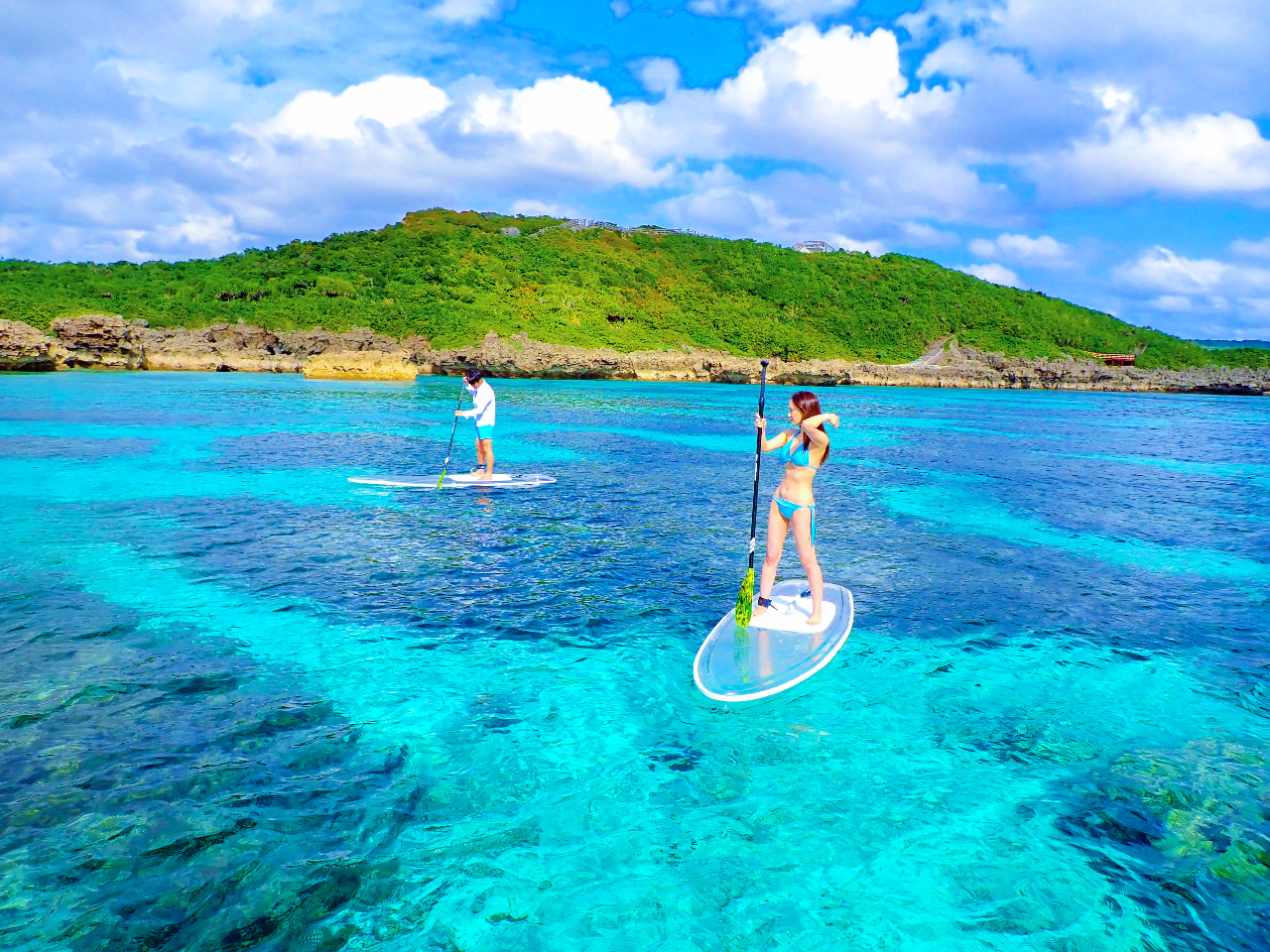 1組貸切》宮古島・沖縄【ドローン撮影付☆クリアSUPフォトツアー】地域