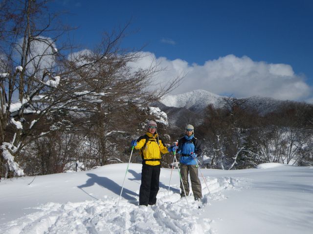 山に登れば景色抜群