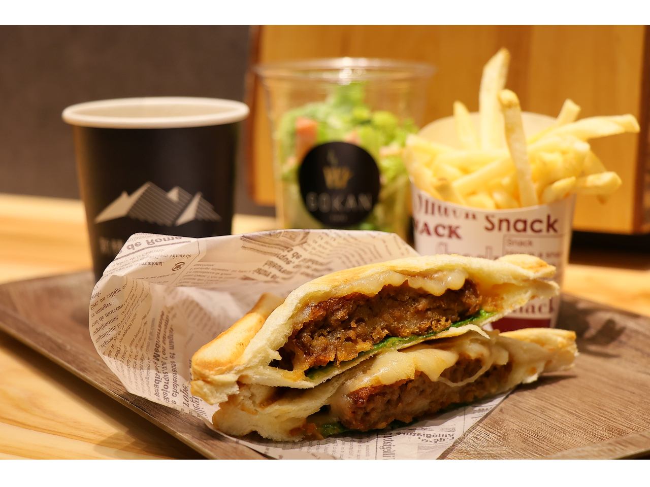 2025�N9��25��OPEN�yCAFE GOKAN�z�n���̐H�ނ��g�p�������������H�ו��ƐV�䍂�̑厩�R���h�܊��h�Ŋ����Ă݂ĉ�����