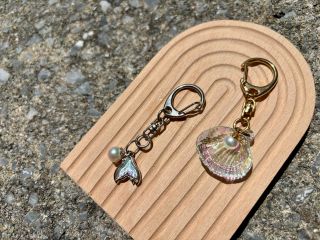 【キーホルダー(シルバー・ゴールド)】素材:メッキ