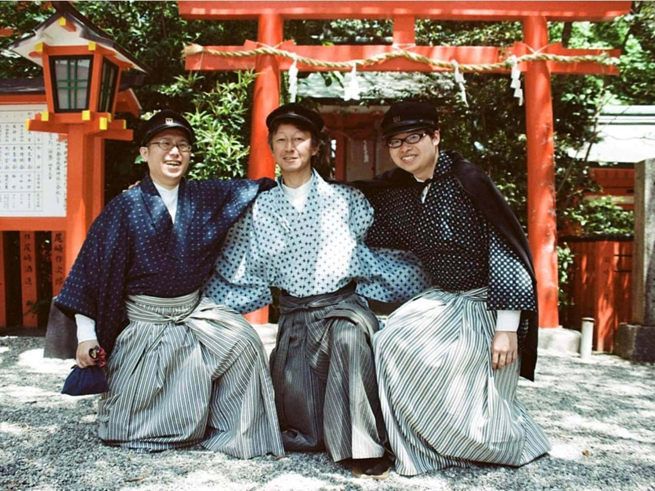 男性の書生です♪衣装のお色などに迷ったら、スタッフがアドバイスさせていただきます!