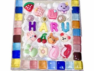 夏休みの工作に!世界にひとつだけのオリジナルえんぴつ立てを作りましょう♪名前(アルファベッド)で入れる事もサービスで可能です♪嬉しいね(^_-)-☆