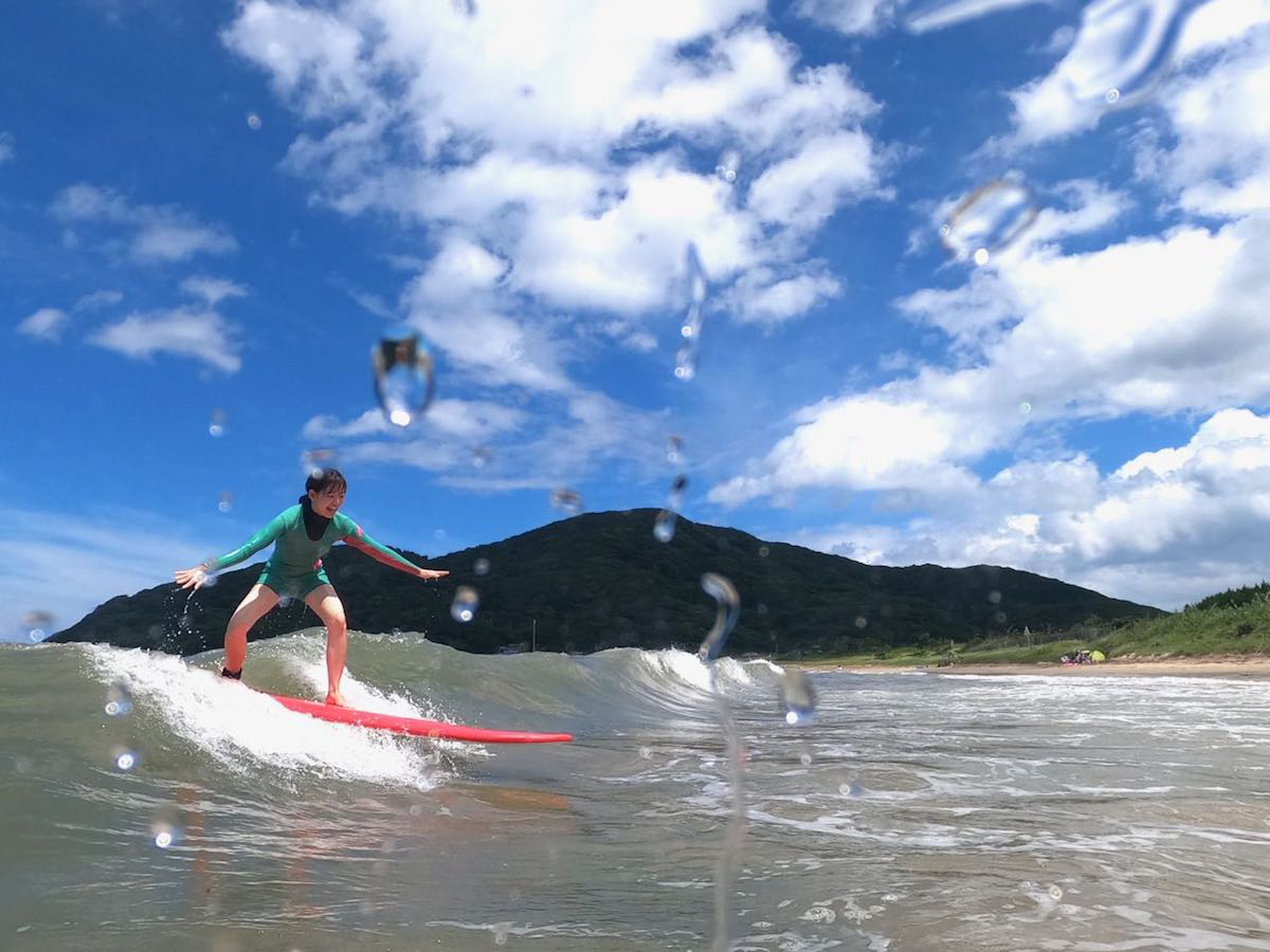 ◆糸島◆【サーフィンスクール*約1時間半~2時間】初心者や興味のある方♪お一人様...