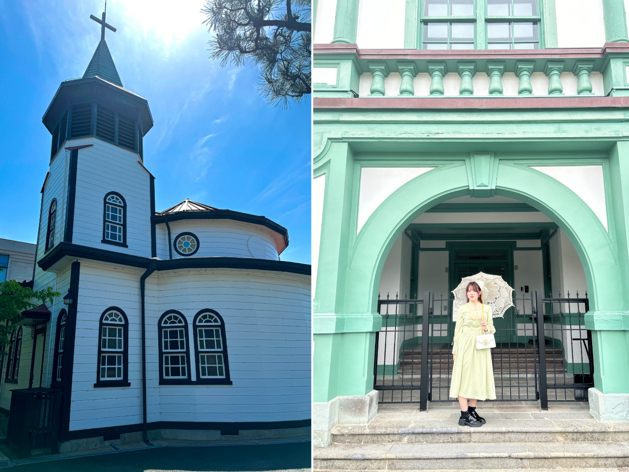金沢レトロ観光(聖霊病院、国立工芸館)