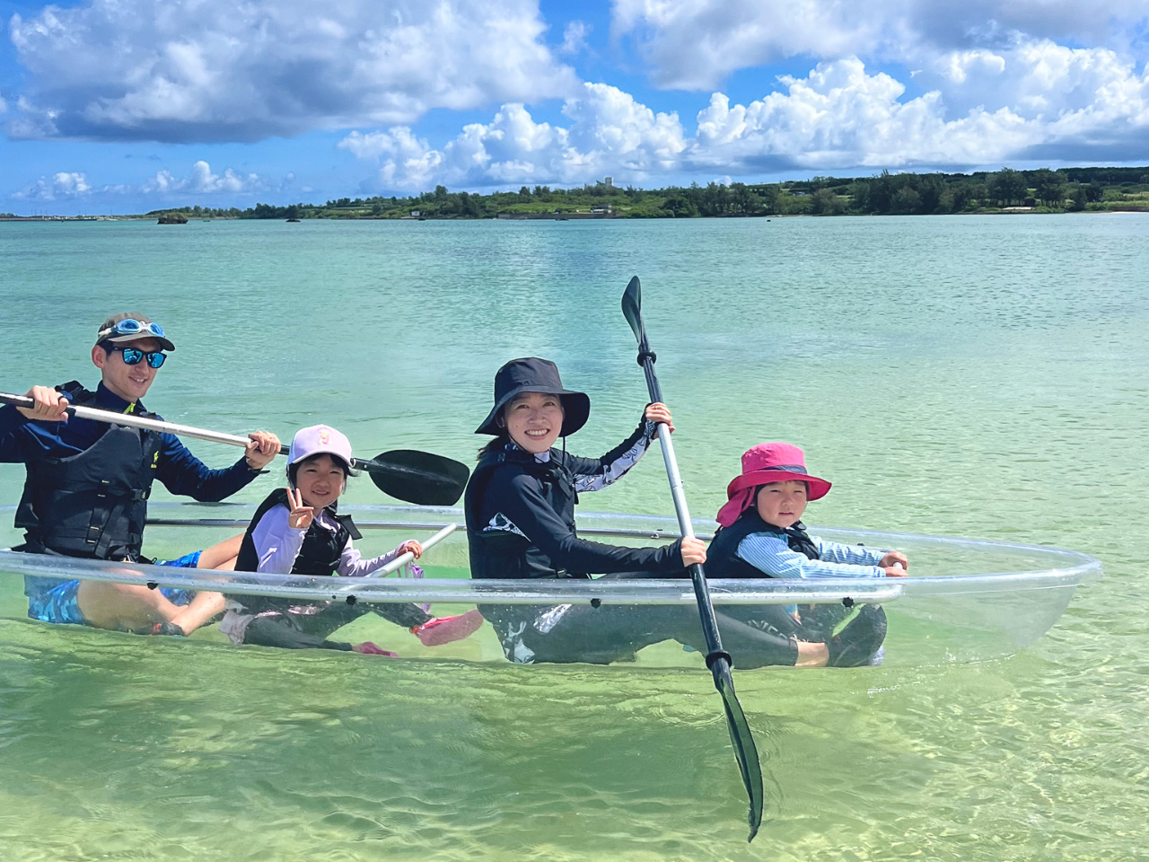 ガイドが安全にサポートするので、お子様も安心してご参加ください!