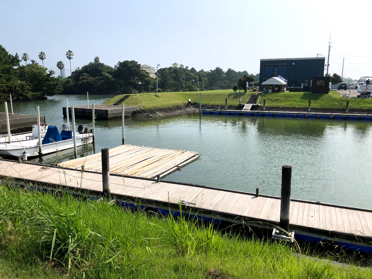 天気が良ければ、広い敷地内で潮風に吹かれながら、ゆったりのんびり過ごすことも出来ます。
