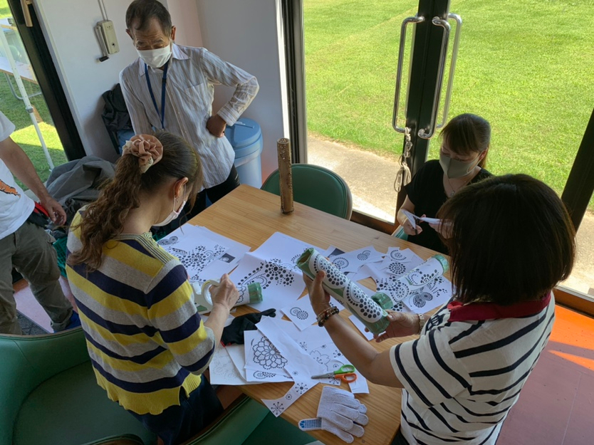 世界で一つだけのオリジナルの竹灯りを作りましょう!!