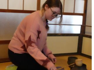 和菓子体験、茶道体験がセットになっているプランです