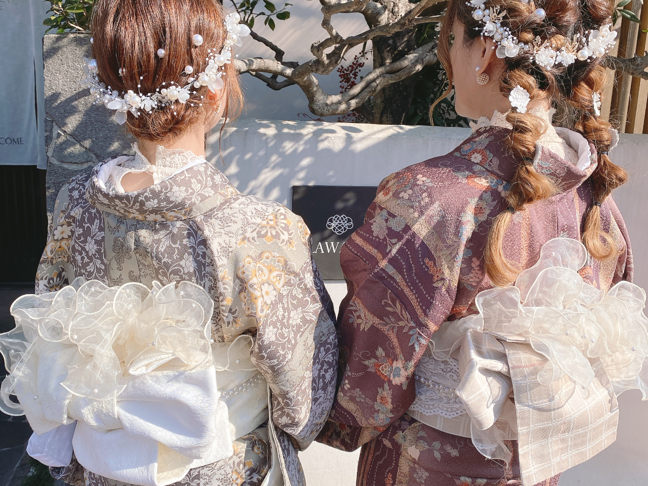 オシャレなお着物を揃えています