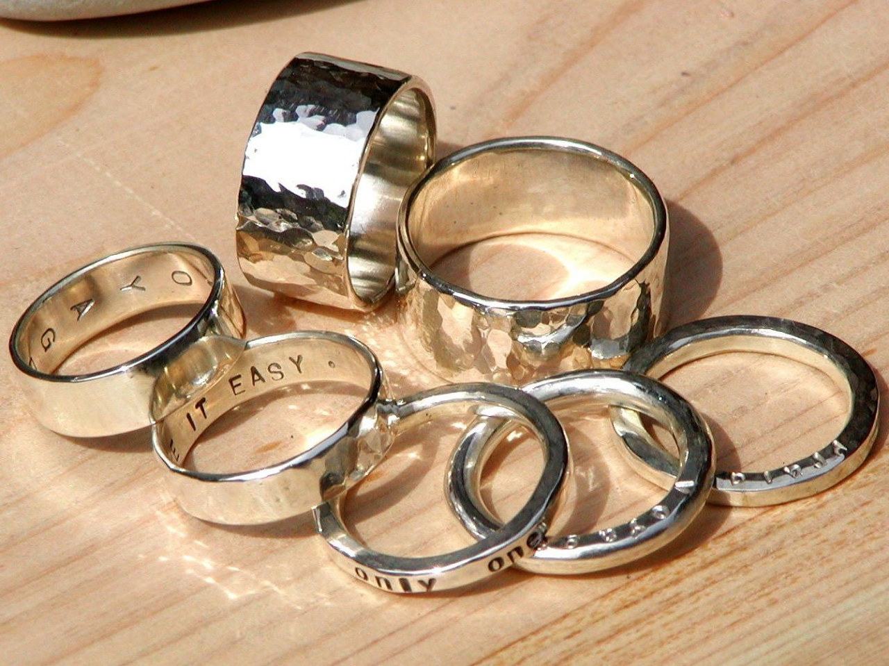 1組限定 世界遺産 石見銀山 で シルバーリング作り 高純度の銀地金使用 文字入れも自由 世界にひとつだけのリングを作ろう 鳩庵 じゃらん遊び体験