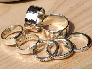 世界遺産「石見銀山」でシルバーリング製作!お好きな英文字、数字などを入れて世界に一つだけの指輪製作ができる体験教室です!