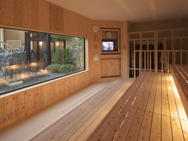 遠赤外線タワーサウナは、体を芯から温めてくれます。