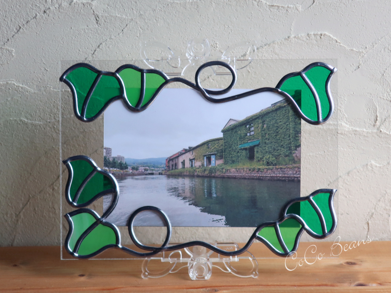 お気に入りの写真を手作りフォトスタンドで♪