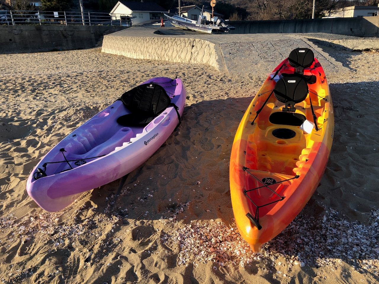シーカヤック1時間＊岡山・浅口】瀬戸内の多島美を堪能！女性