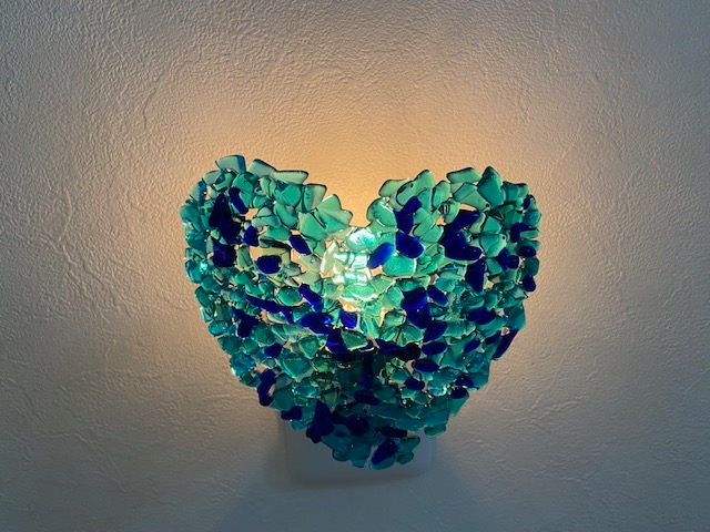 \内灘駅より徒歩10分/ガラスフュージングで作るナイトランプ【1~6名様】