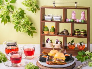 抹茶や黒糖、ほうじ茶など和の素材をふんだんに使用した、この季節限定のアフタヌーンティーをご用意いたしました。