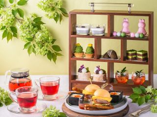 抹茶や黒糖、ほうじ茶など和の素材をふんだんに使用した、この季節限定のアフタヌーンティーをご用意いたしました。