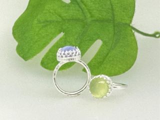 26石の中から好きな天然石を使ってリング制作体験