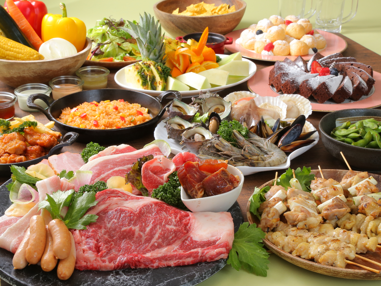 7月3日〜サマーガーデンBBQ