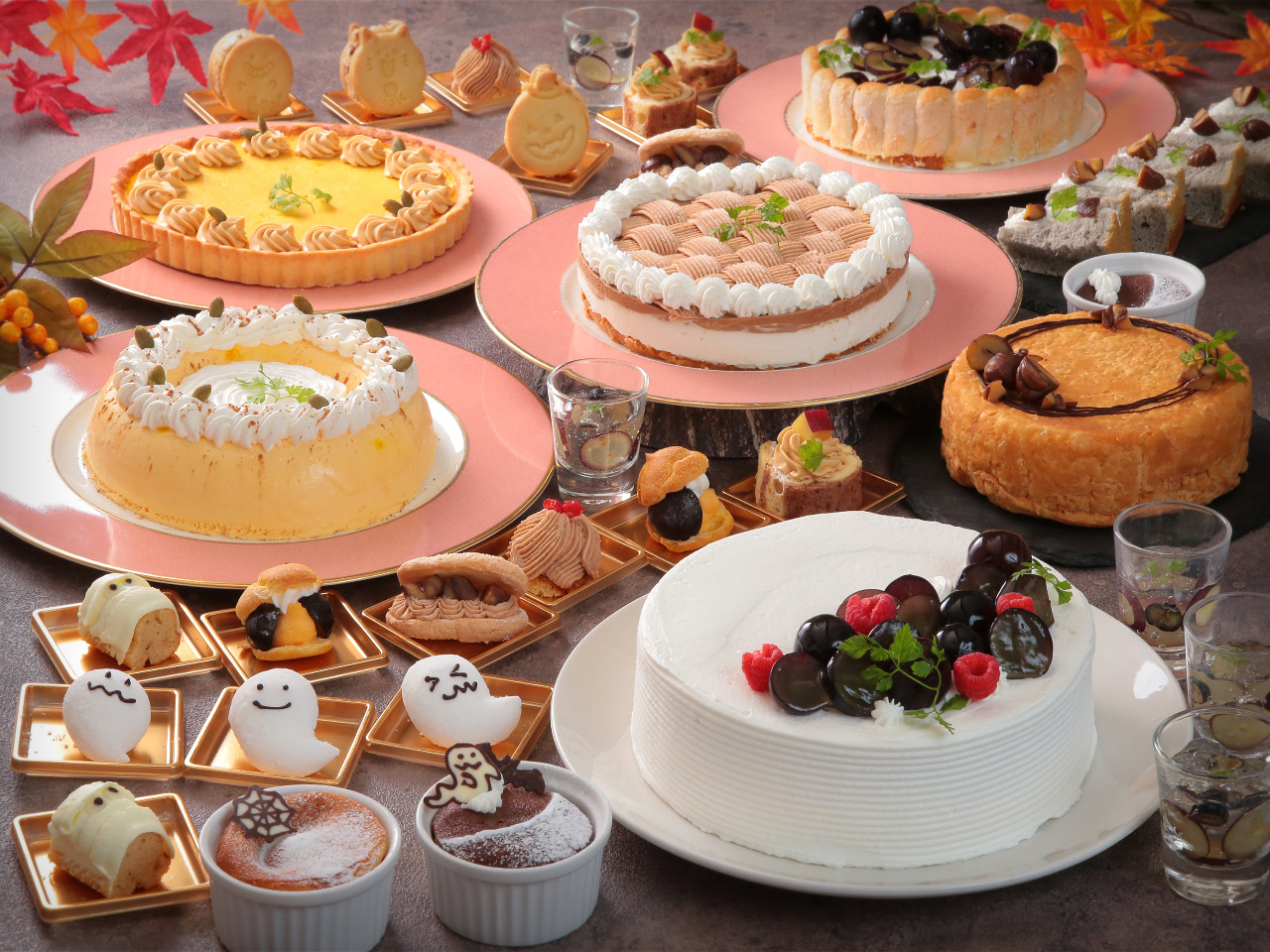 2日前までのご予約で20％OFF！土日祝日限定！　★ランチ＆スイーツブッフェ　秋...